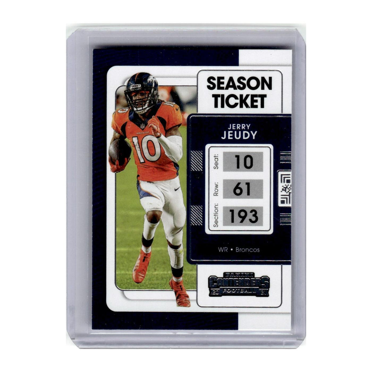 2021 Panini Contenders Jerry Jeudy Broncos #29