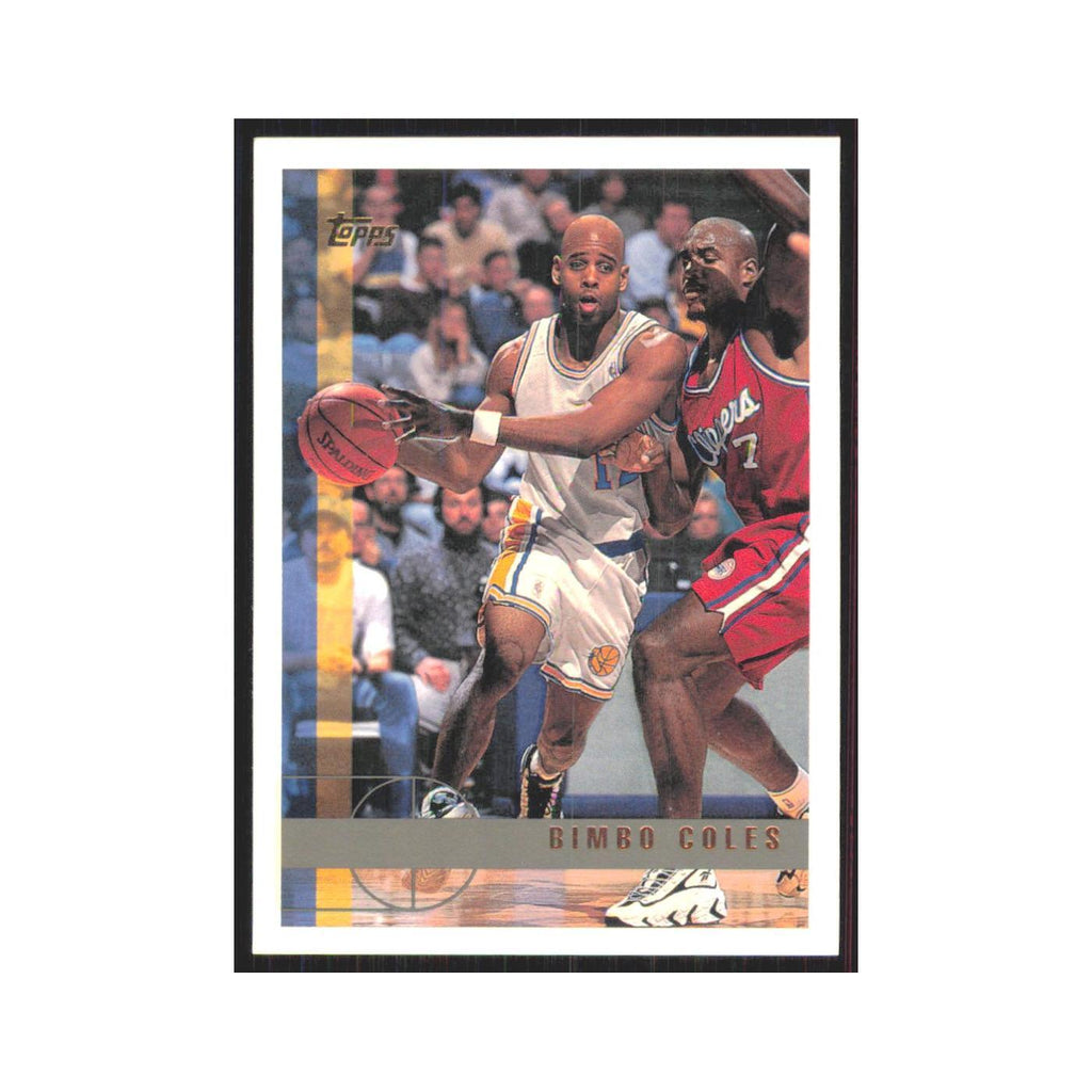 1997 Topps Bimbo Coles Golden State Warriors #88.0