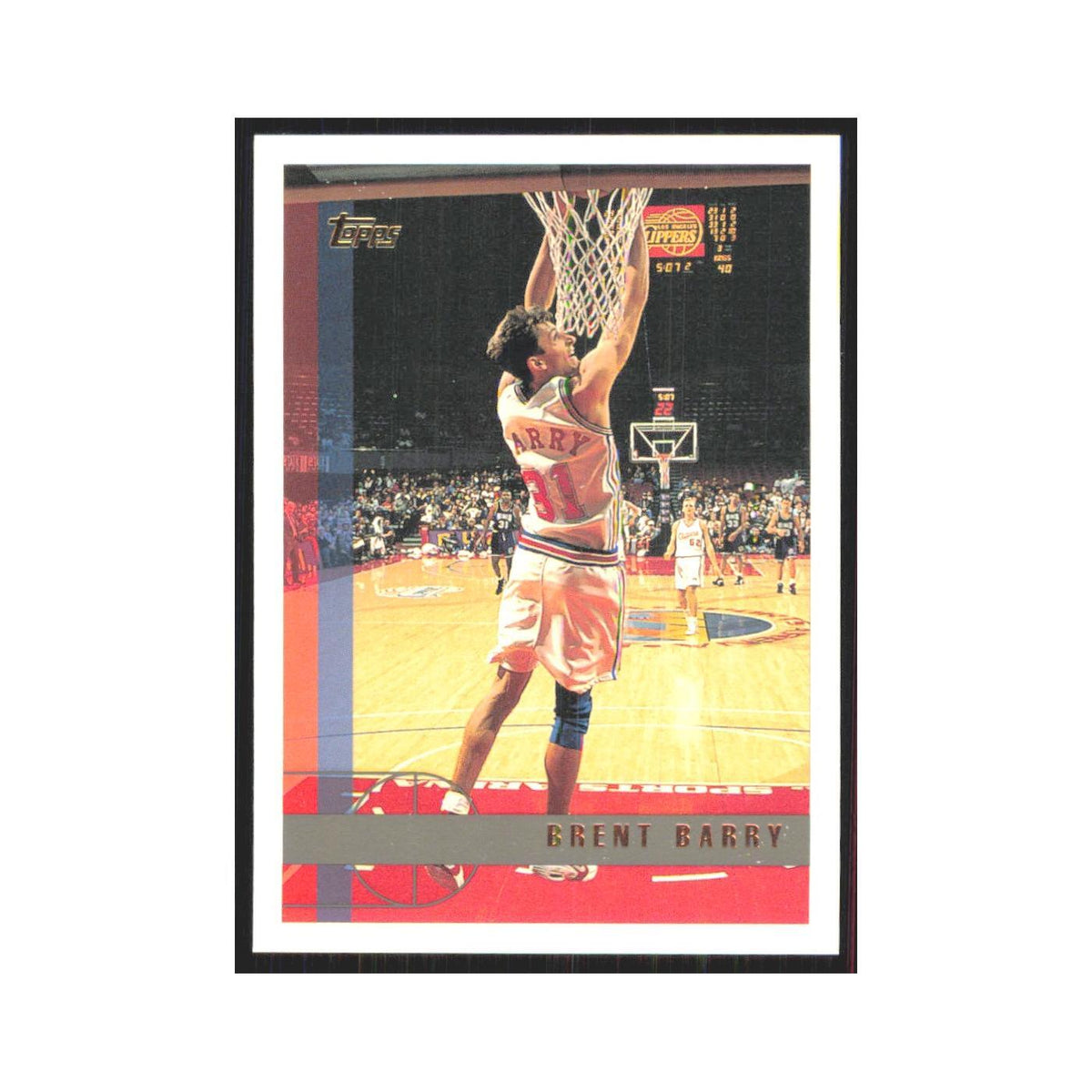 1997 Topps Brent Barry Clippers #52.0