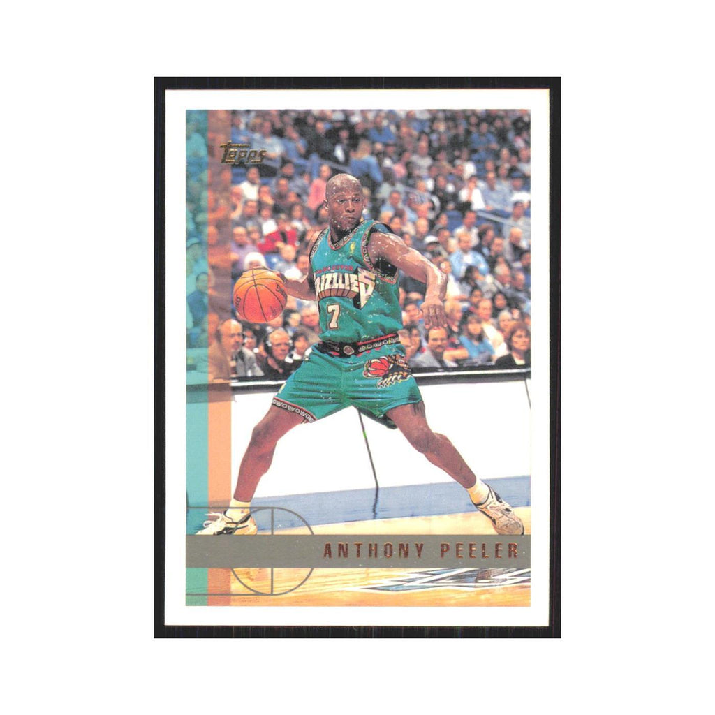 1997 Topps Anthony Peeler Vancouver Grizzlies #78.0