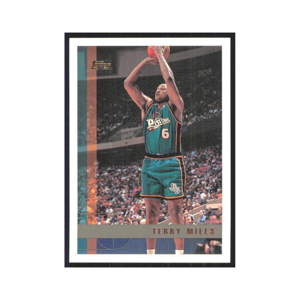 1997 Topps Terry Mills Pistons #82.0