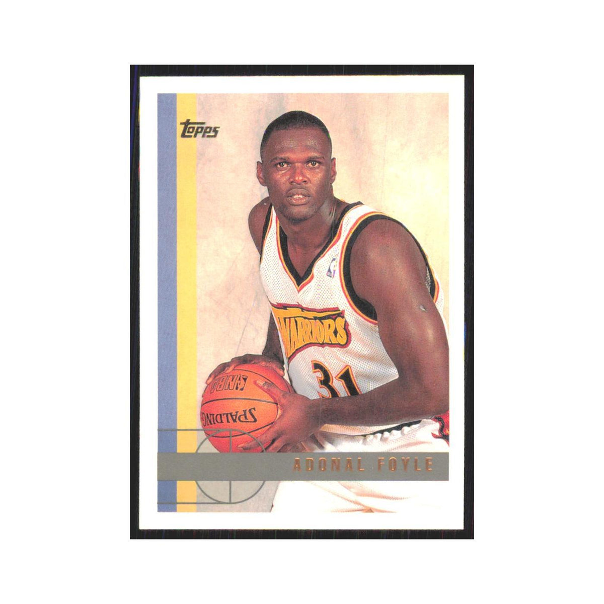 1997 Topps Adonal Foyle Golden State Warriors #217.0