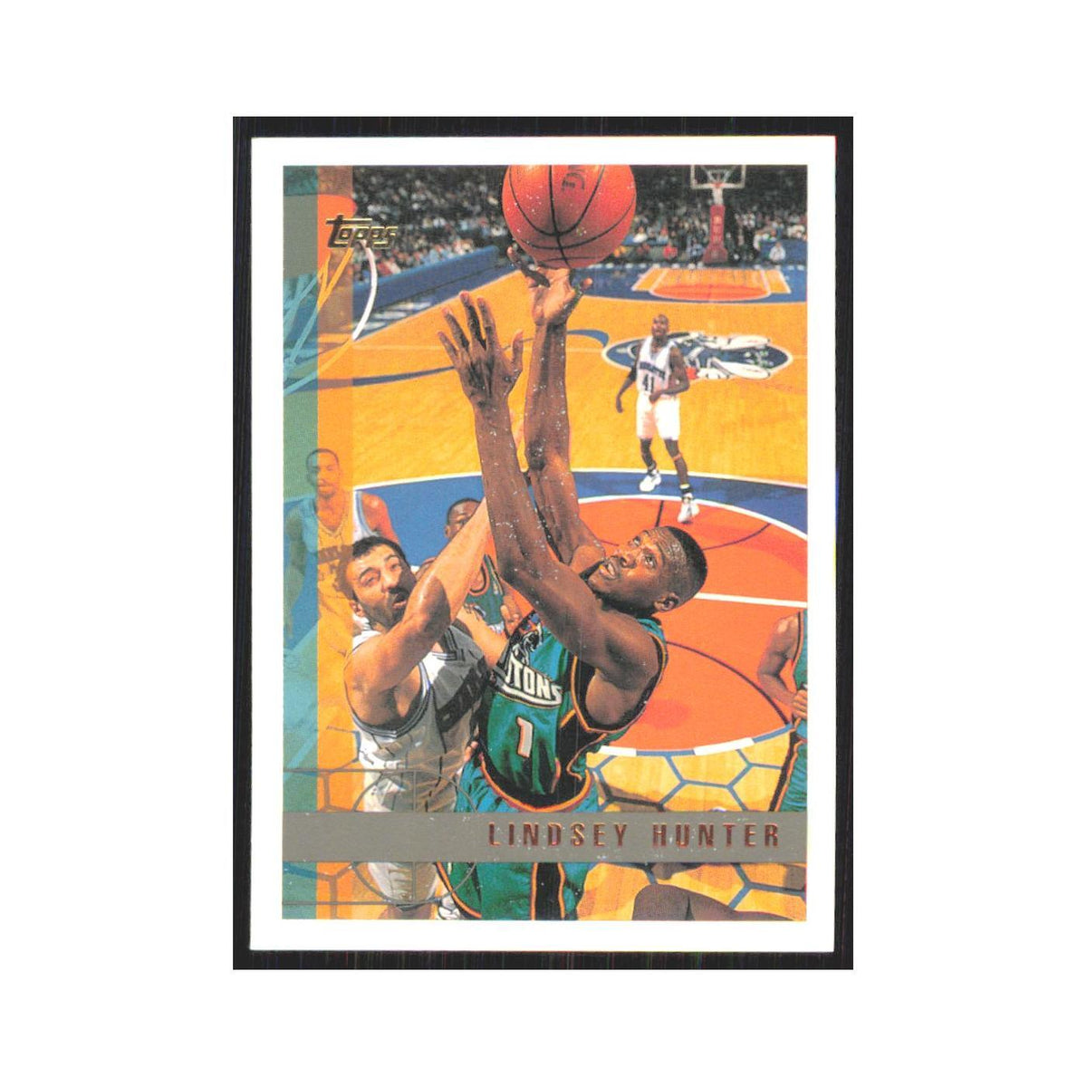 1997 Topps Lindsey Hunter Pistons #72.0