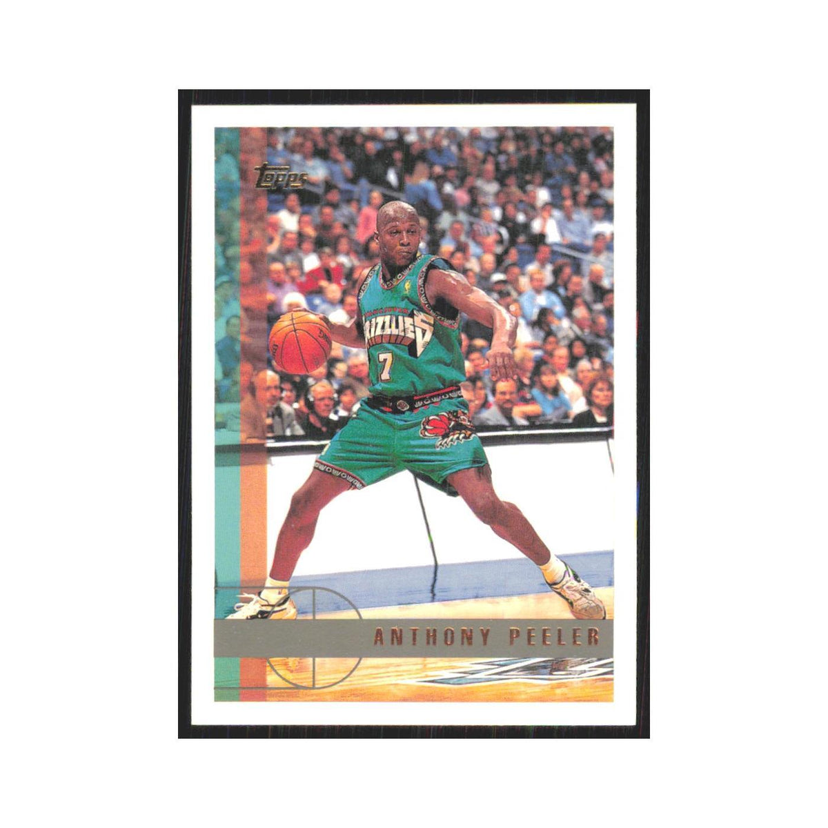 1997 Topps Anthony Peeler Vancouver Grizzlies #78.0