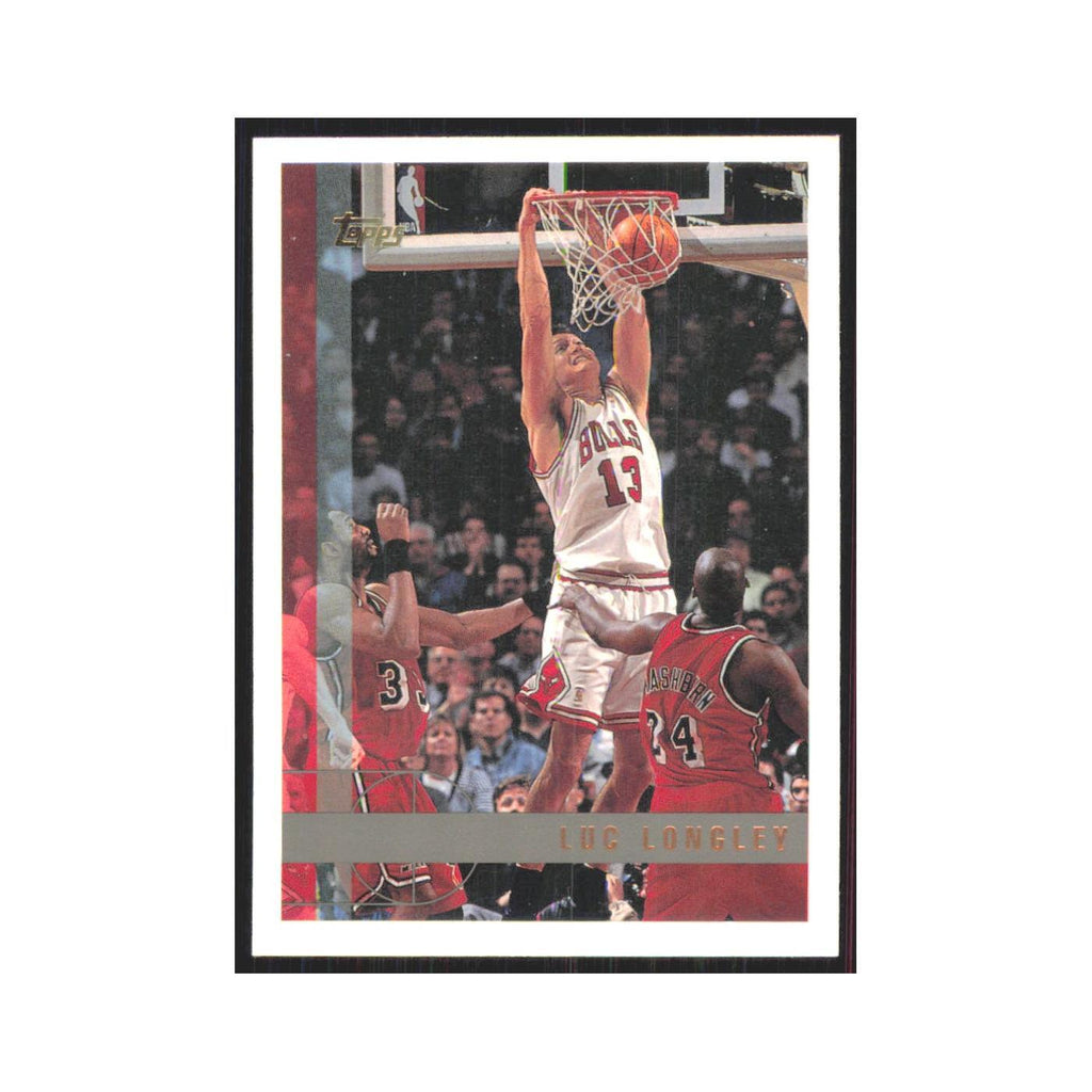 1997 Topps Luc Longley Bulls #168.0