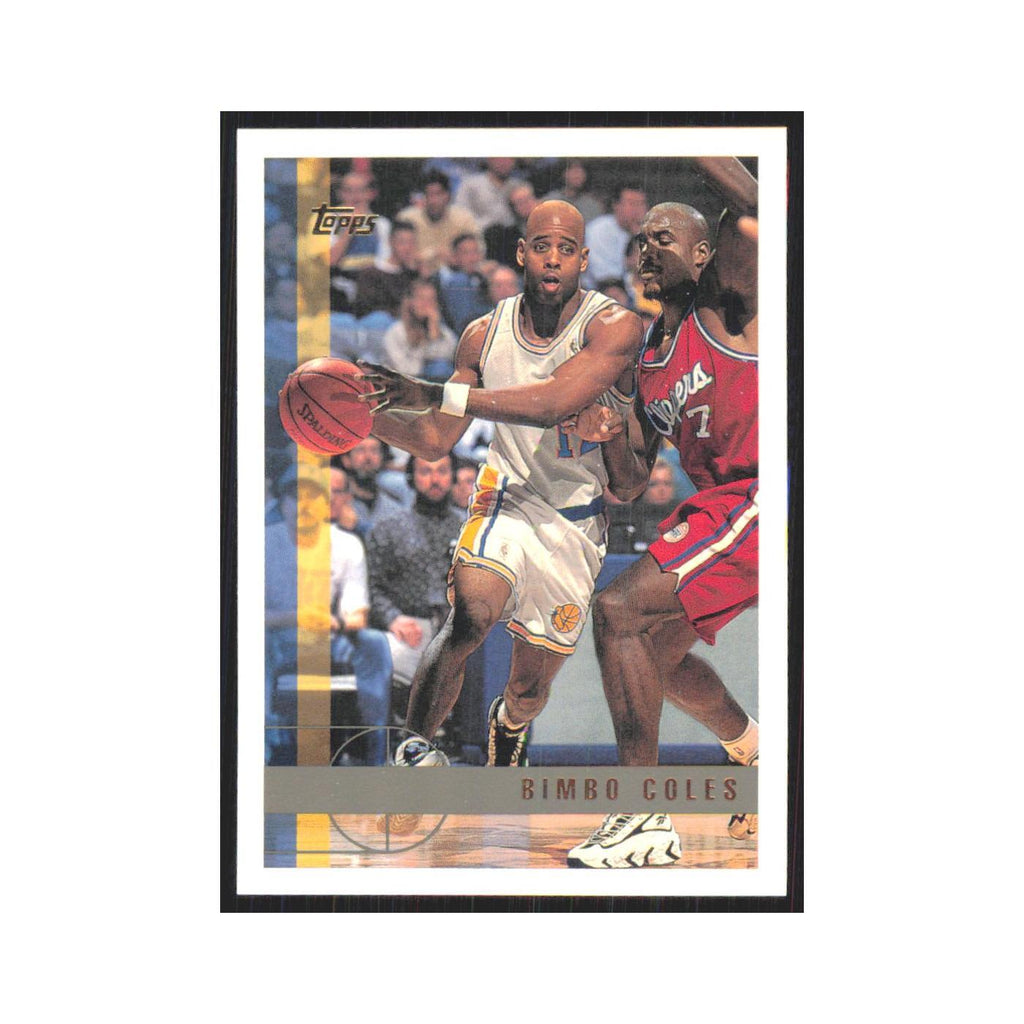 1997 Topps Bimbo Coles Golden State Warriors #88.0