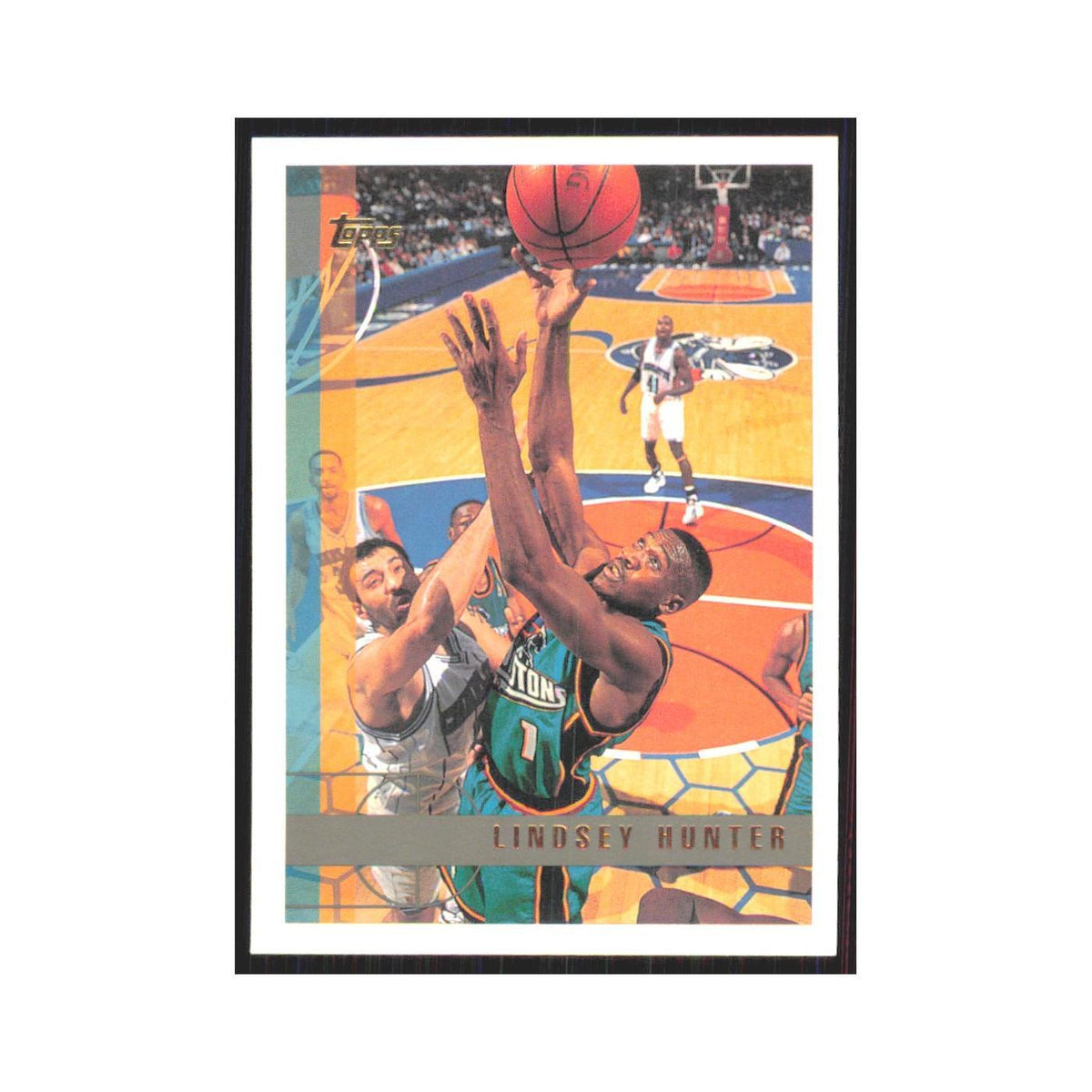 1997 Topps Lindsey Hunter Pistons #72.0