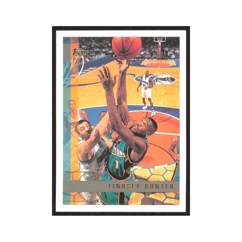 1997 Topps Lindsey Hunter Pistons #72.0