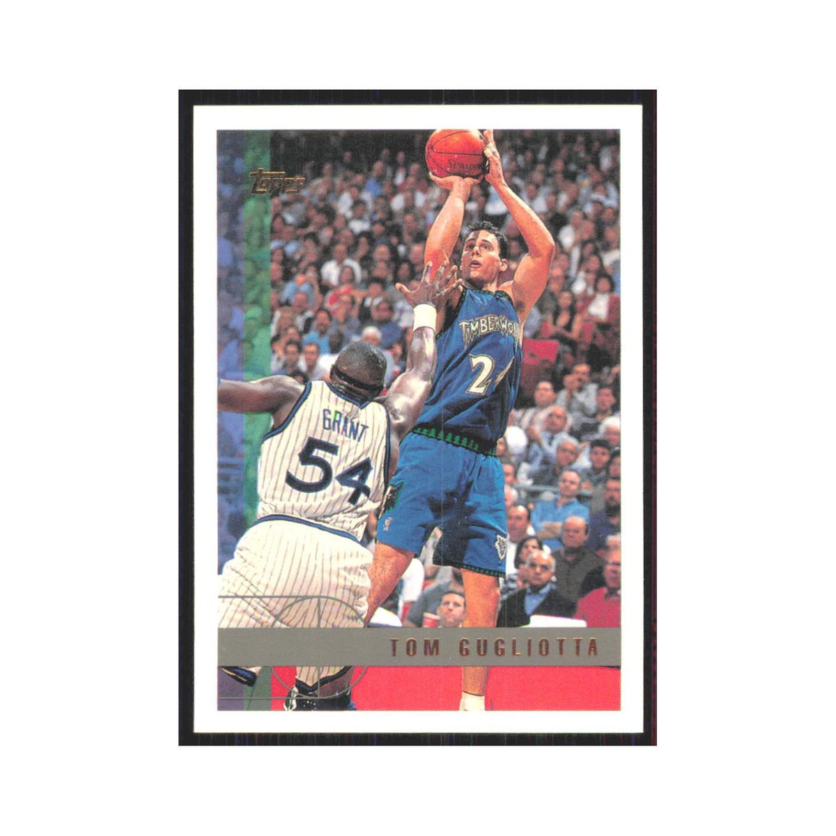 1997 Topps Tom Gugliotta Timberwolves #89.0