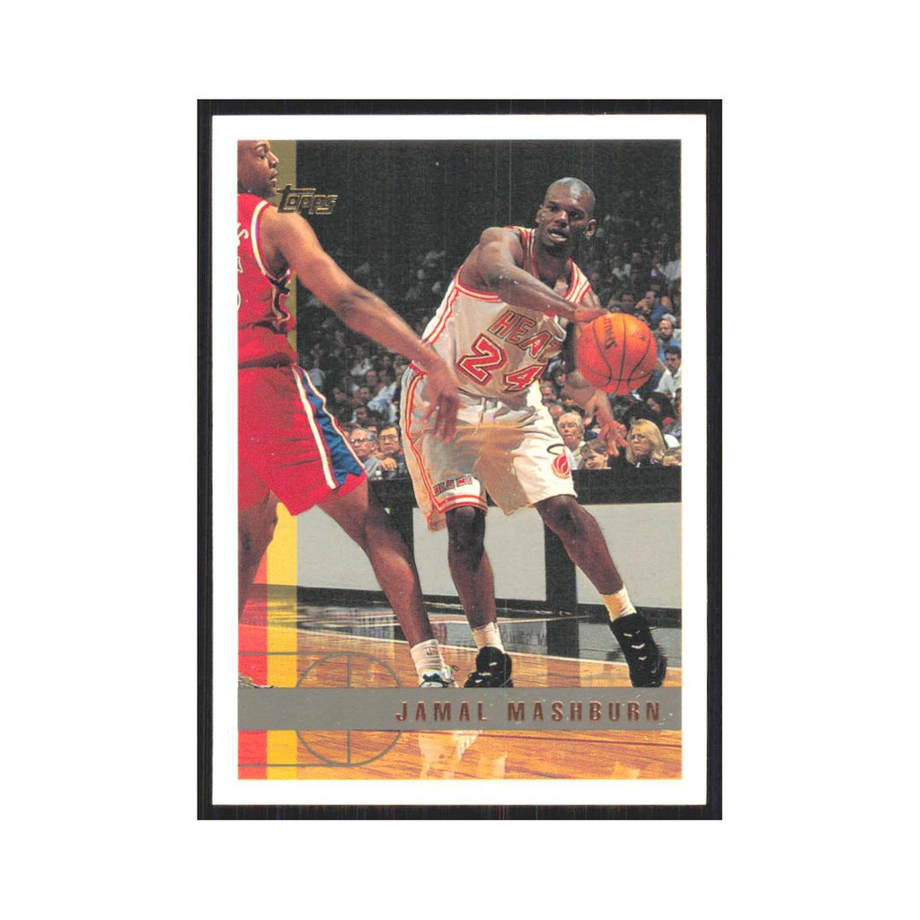 1997 Topps Jamal Mashburn Heat #14.0
