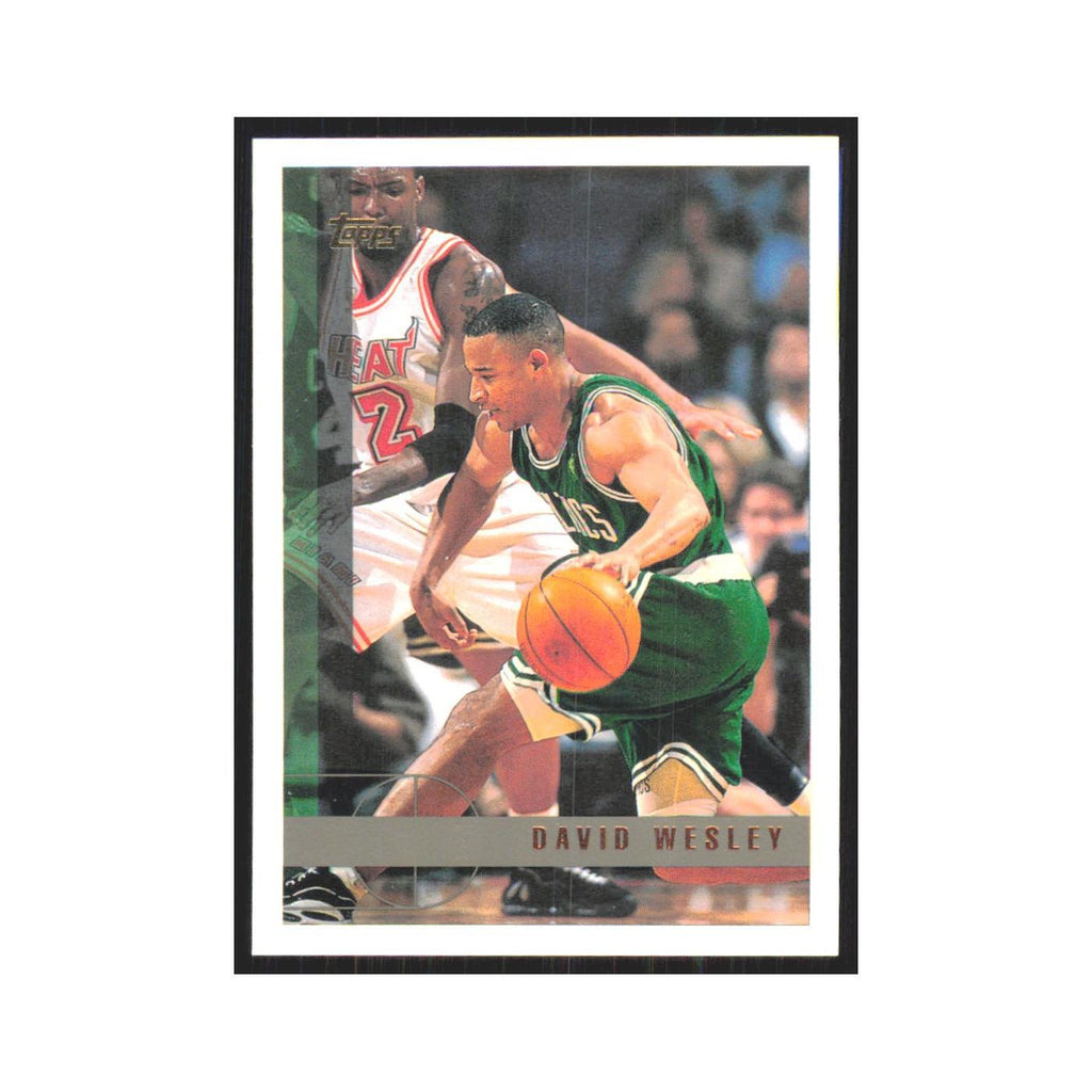 1997 Topps David Wesley Celtics #86.0