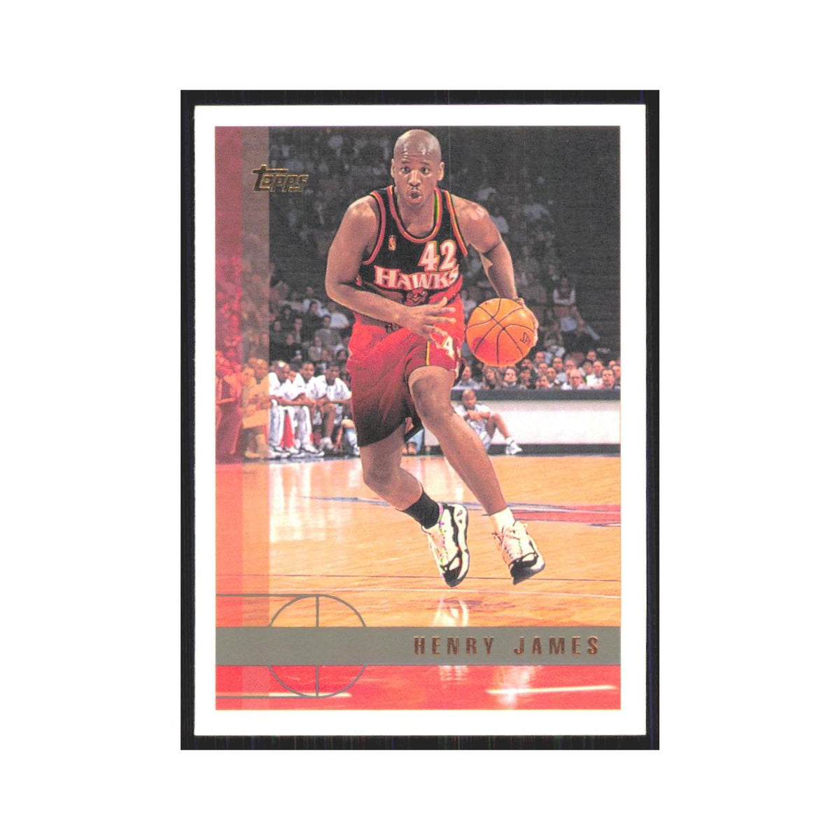 1997 Topps Henry James Hawks #53.0