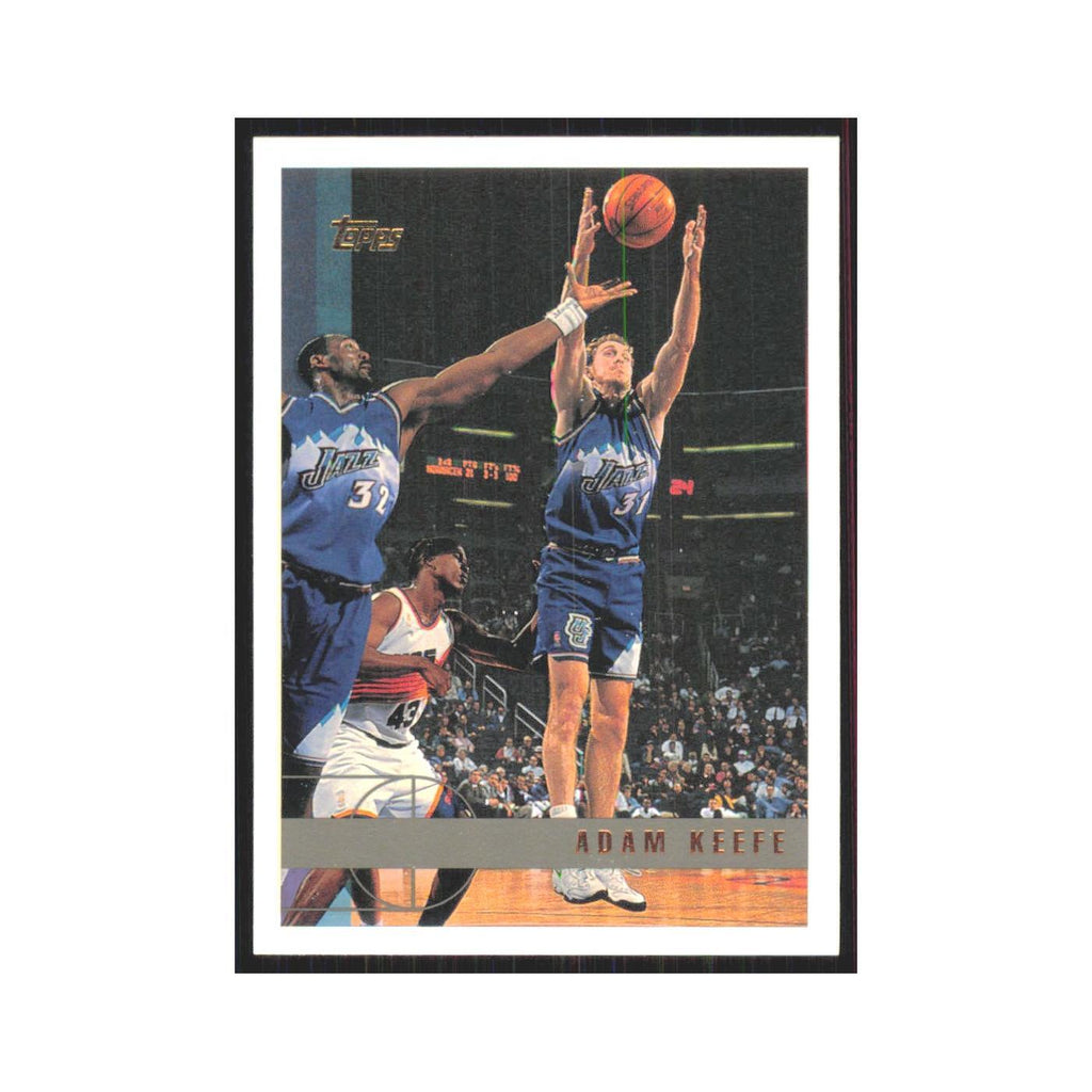 1997 Topps Adam Keefe Jazz #84.0
