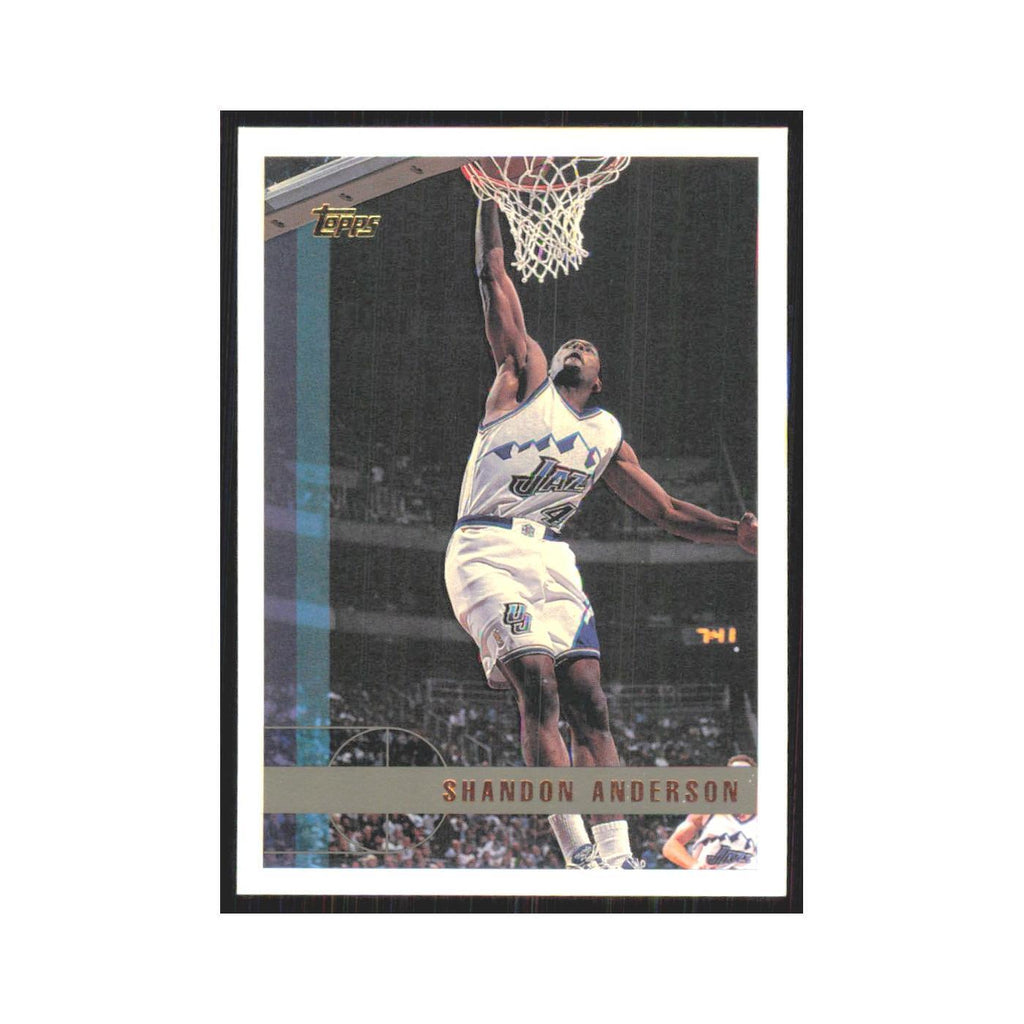 1997 Topps Shandon Anderson Jazz #55.0