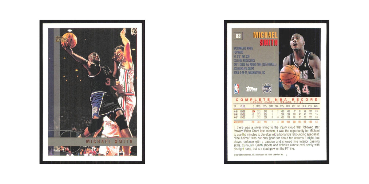 1997 Topps Michael Smith Kings #83.0