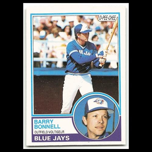 Barry Bonnell #281 1983 O-Pee-Chee Toronto Blue Jays Baseball Card MLB NM