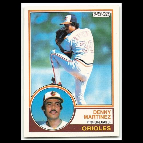 Dennis Martinez #167 1983 O-Pee-Chee Baltimore Orioles Baseball Card MLB NM