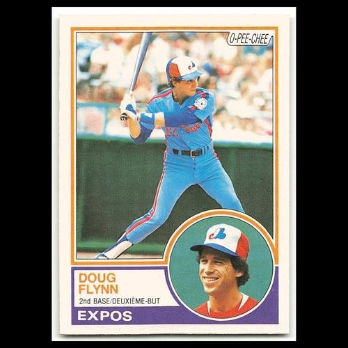Doug Flynn #169 1983 O-Pee-Chee Montreal Expos Baseball Card MLB NM