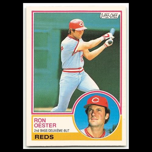 Ron Oester #269 1983 O-Pee-Chee Cincinnati Reds Baseball Card MLB NM