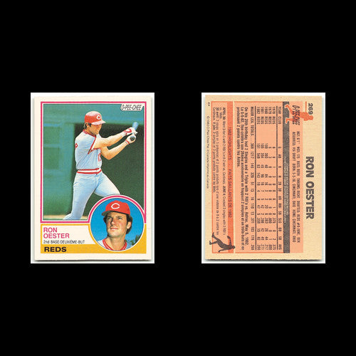 Ron Oester #269 1983 O-Pee-Chee Cincinnati Reds Baseball Card MLB NM