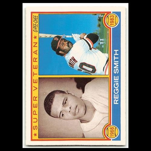 Reggie Smith #283 1983 O-Pee-Chee Boston Red Sox/San Francisco Giants Baseball