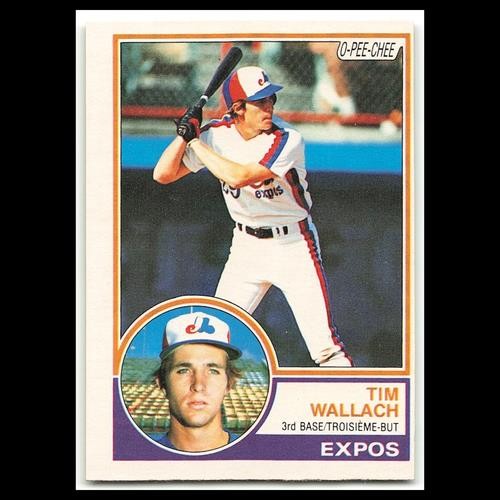 Tim Wallach #229 1983 O-Pee-Chee Montreal Expos Baseball Card MLB NM