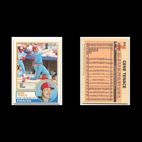 Gene Tenace #252 1983 O-Pee-Chee Pittsburgh Pirates Baseball Card MLB NM