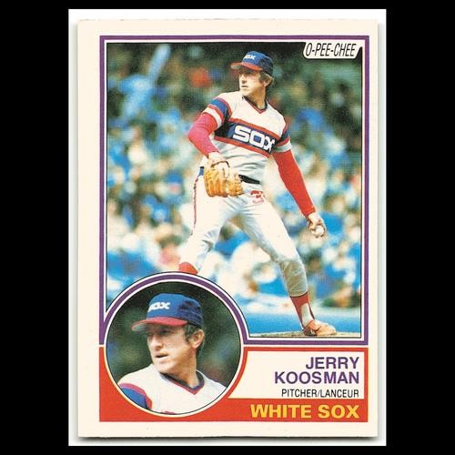 Jerry Koosman #153 1983 O-Pee-Chee Chicago White Sox Baseball Card MLB NM