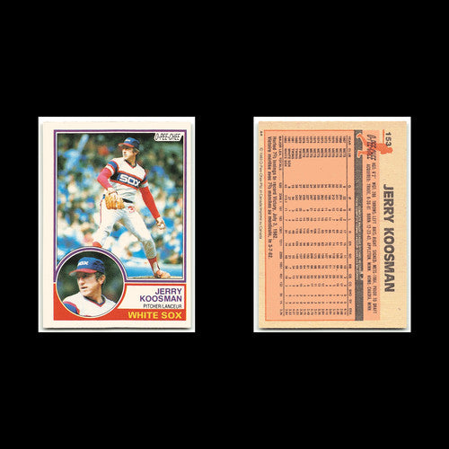 Jerry Koosman #153 1983 O-Pee-Chee Chicago White Sox Baseball Card MLB NM