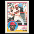 Cesar Cedeno #238 1983 O-Pee-Chee Cincinnati Reds Baseball Card MLB NM