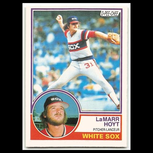 LaMarr Hoyt #226 1983 O-Pee-Chee Chicago White Sox Baseball Card MLB NM