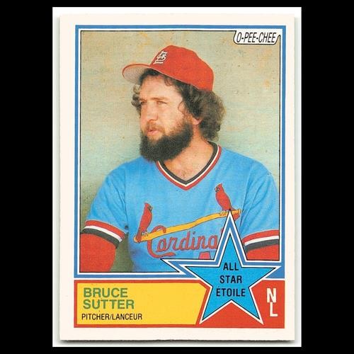 Bruce Sutter #266 1983 O-Pee-Chee St. Louis Cardinals Baseball Card MLB NM