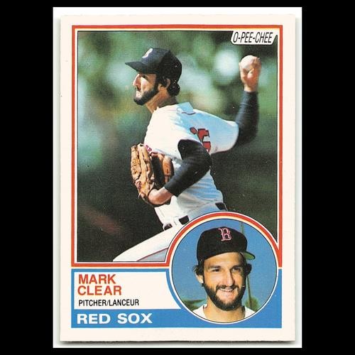 Mark Clear #162 1983 O-Pee-Chee Boston Red Sox Baseball Card MLB NM