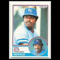 Vida Blue #178 1983 O-Pee-Chee Kansas City Royals Baseball Card MLB NM