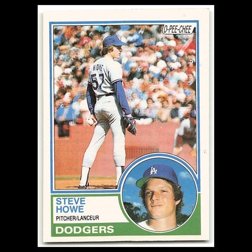 Steve Howe #170 1983 O-Pee-Chee Los Angeles Dodgers Baseball Card MLB NM