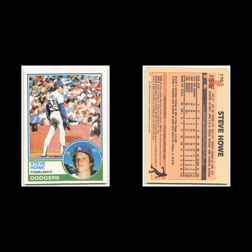 Steve Howe #170 1983 O-Pee-Chee Los Angeles Dodgers Baseball Card MLB NM
