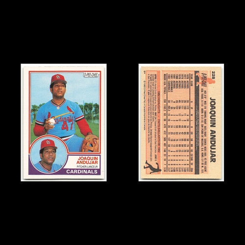 Joaquin Andujar #228 1983 O-Pee-Chee St. Louis Cardinals Baseball Card MLB NM