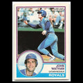 John Wathan #289 1983 O-Pee-Chee Kansas City Royals Baseball Card MLB NM
