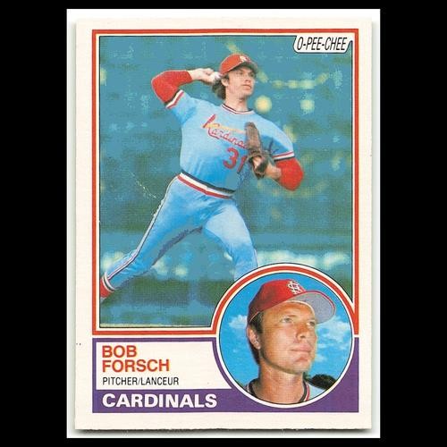 Bob Forsch #197 1983 O-Pee-Chee St. Louis Cardinals Baseball Card MLB NM