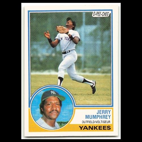 Jerry Mumphrey #246 1983 O-Pee-Chee New York Yankees Baseball Card MLB NM