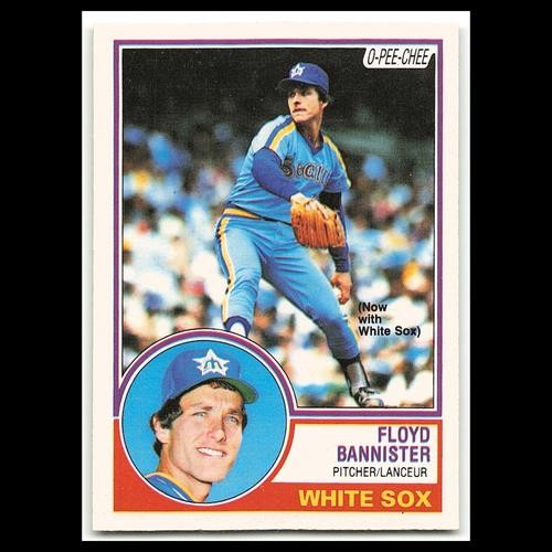 Floyd Bannister #203 1983 O-Pee-Chee Chicago White Sox Baseball Card MLB NM