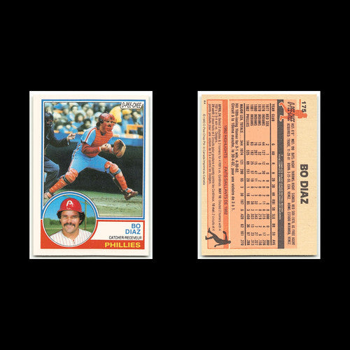 Bo Diaz #175 1983 O-Pee-Chee Philadelphia Phillies Baseball Card MLB NM