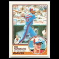 Joel Youngblood #265 1983 O-Pee-Chee San Francisco Giants Baseball Card MLB NM