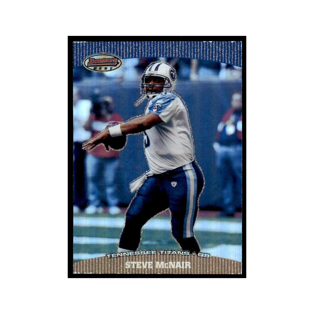2004 Bowman's Best Steve McNair Football Cards #25