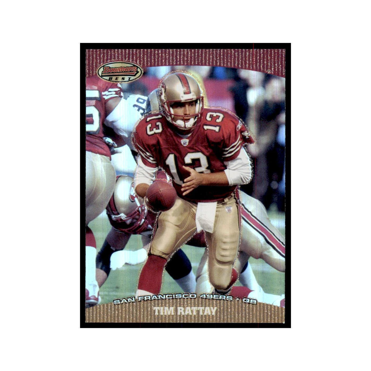 2004 Bowman's Best Tim Rattay Football Cards #26