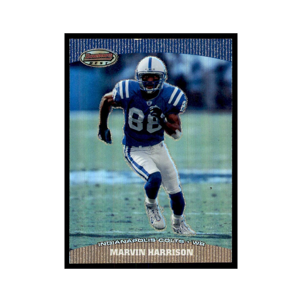 2004 Bowman's Best Marvin Harrison Football Cards #5