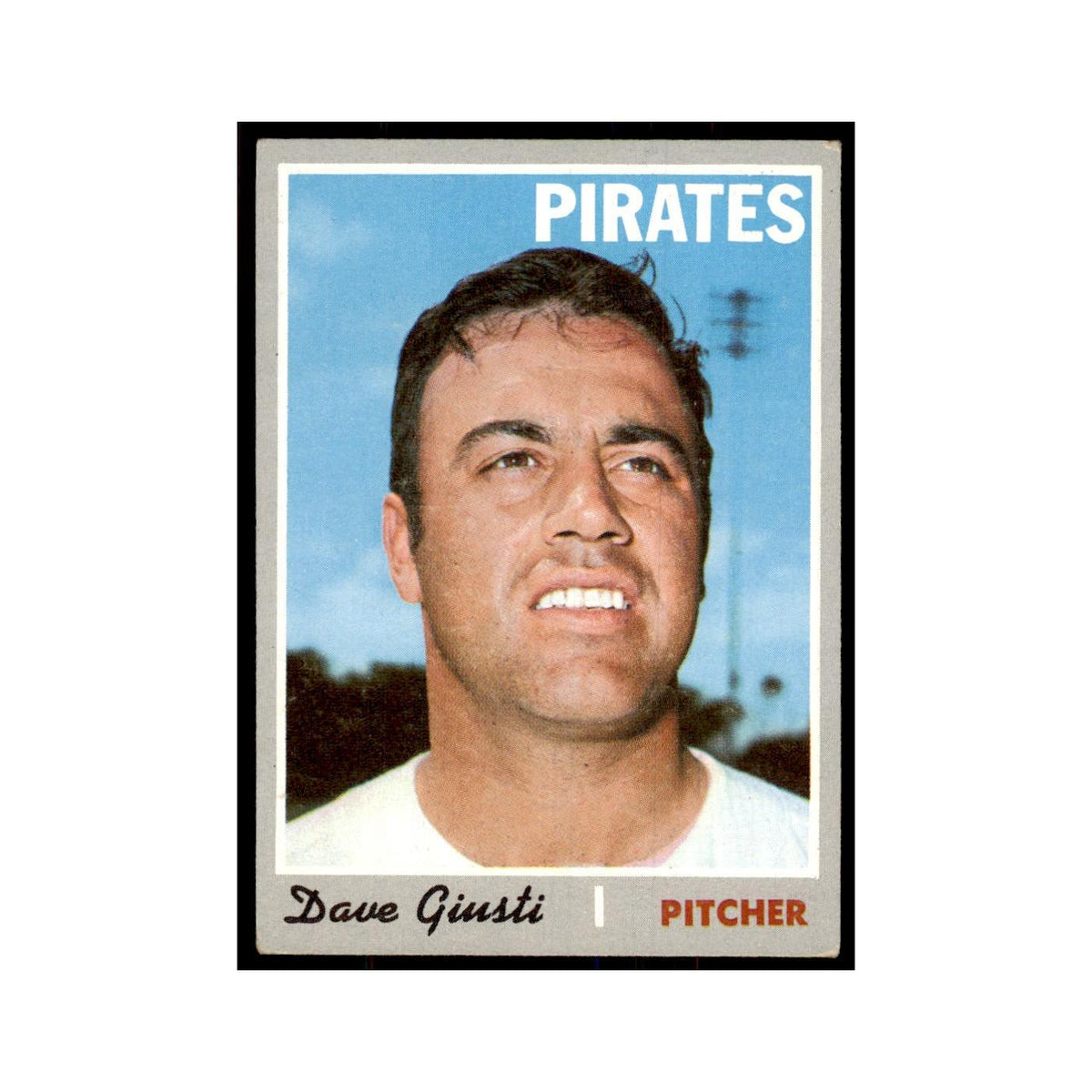1970 Topps Dave Giusti Baseball Cards #372