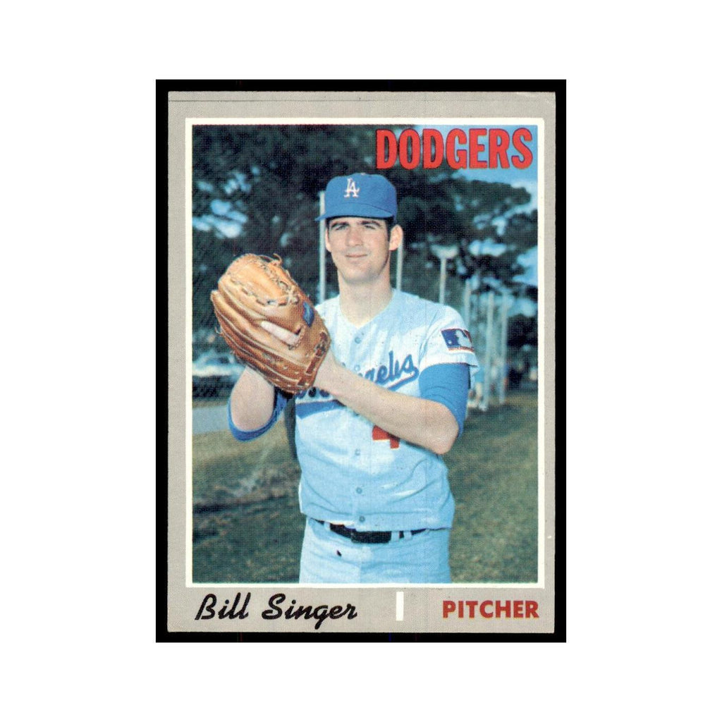1970 Topps Bill Singer Baseball Cards #490