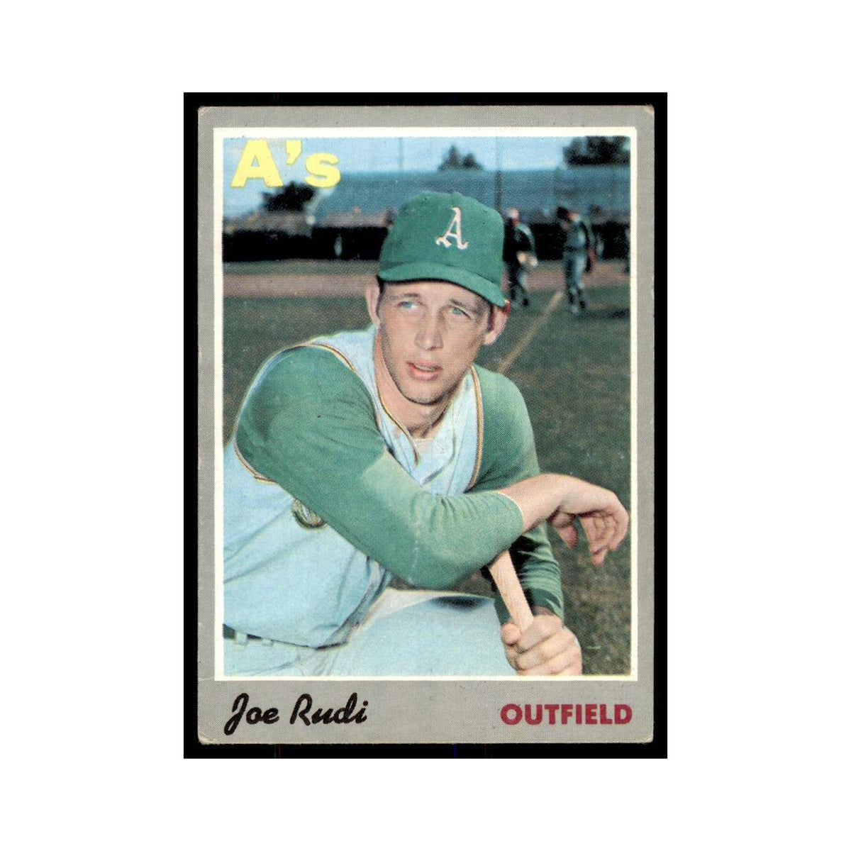 1970 Topps Joe Rudi Baseball Cards #102