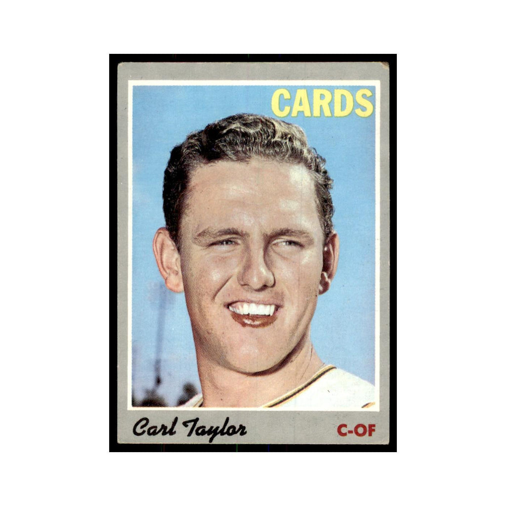 1970 Topps Carl Taylor Baseball Cards #76